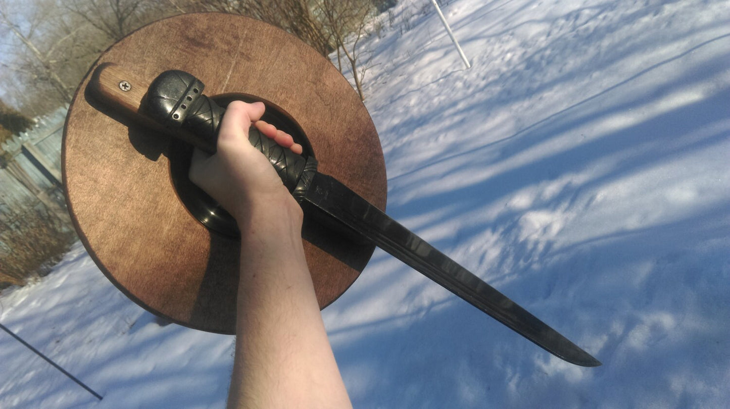 Viking round Shield, Round Buckler Shield 12"