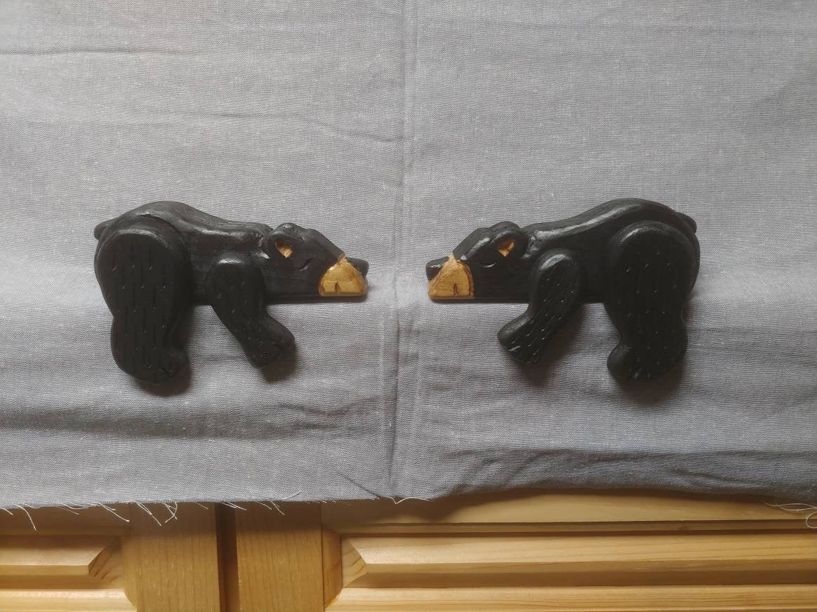 Kissing Bears, small matching Shelf Sitters