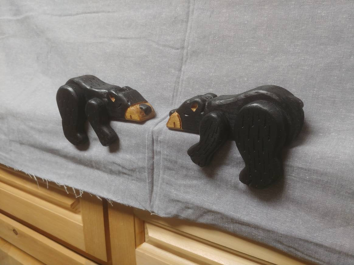 Kissing Bears, small matching Shelf Sitters