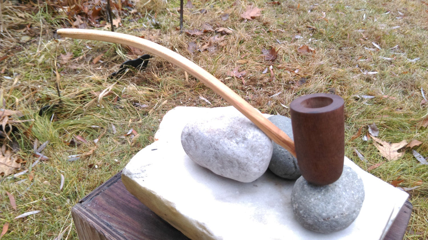 Churchwarden Pipe Gandalf hobbit Style, Wanderer's Pipe